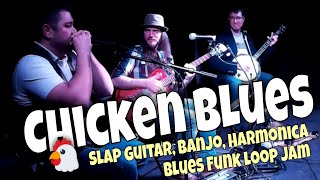 Guitar Slap, Banjo & Harmonica LOOP Jam - CHICKEN BLUES | Peter Luha & Natural Fusion Project chords