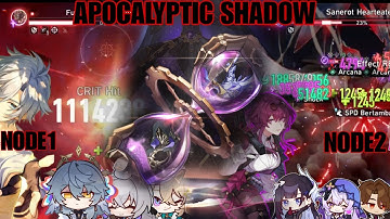 PHAINON and KAFKA & HYSILENS ‼️ Apocalyptic Shadow HONKAI STAR RAIL 