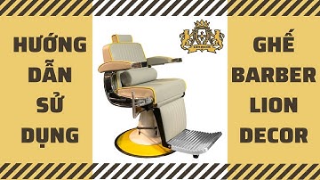 BarberHouse Hướng Dẫn Sử Dụng Và Bảo Quản Bơm Ghế Barber | Long-term Preservation of Barber Chair