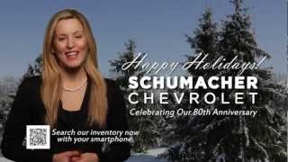 Holiday Greetings from Schumacher Chevrolet in Little Falls, NJ