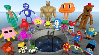 All New 3D Nextbot Sanic Clone Meme Family in Water Funnel Garry's Mod