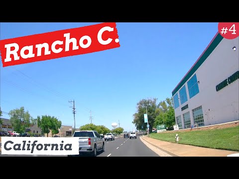 Driving | Road Trip | Elk Grove - Rancho Cordova, California | Dash Cam  | 4k