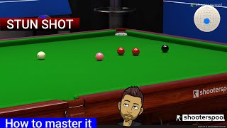 Snooker Stun Shot | How to master it | Billards Simulator | Shooterspool