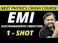 ELECTROMAGNETIC INDUCTION - EMI in One Shot - All Concepts & PYQs | NEET Physics Crash Course