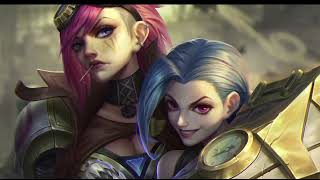 Jinx vs Vi - Get Jinxed vs Here Comes Vi AMV Resimi