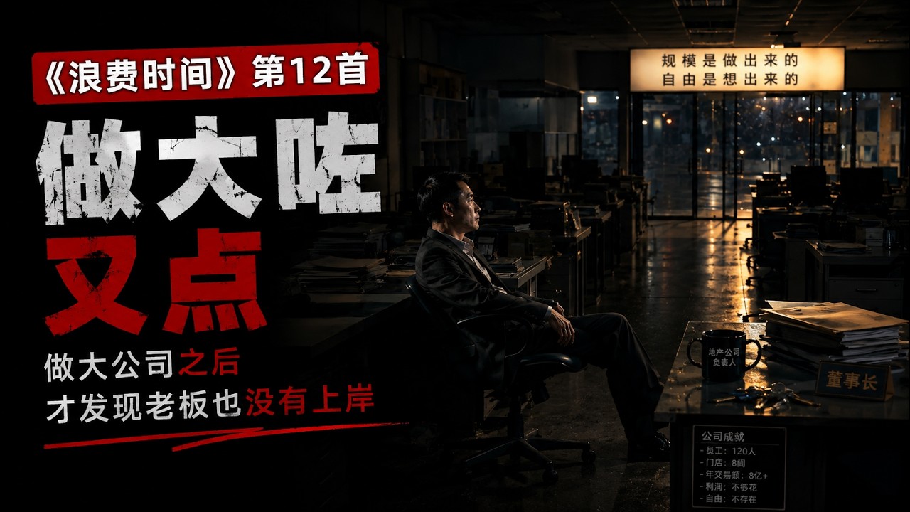 12. 做大咗又点 — 《浪费时间》｜地产公司做大都冇护城河