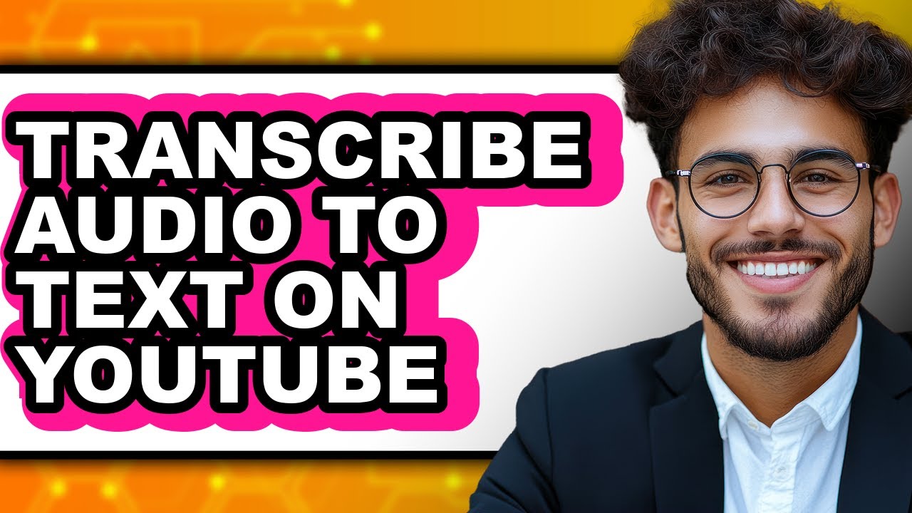 How to Transcribe Audio to Text on Youtube - Full Guide - YouTube