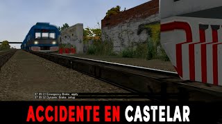 Aceleración constante  Accidente de trenes en Castelar (Reconstrucción)