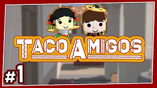 Taco Amigos - #1 - RING MY BELL!! (4-Player Diner Bros Gameplay)