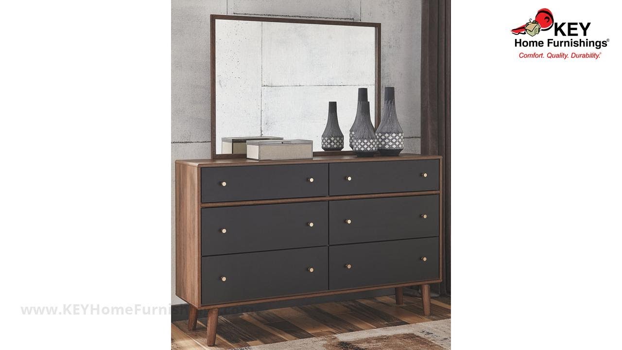 Ashley Daneston Dresser And Mirror (APKB292DM) KEY Home YouTube