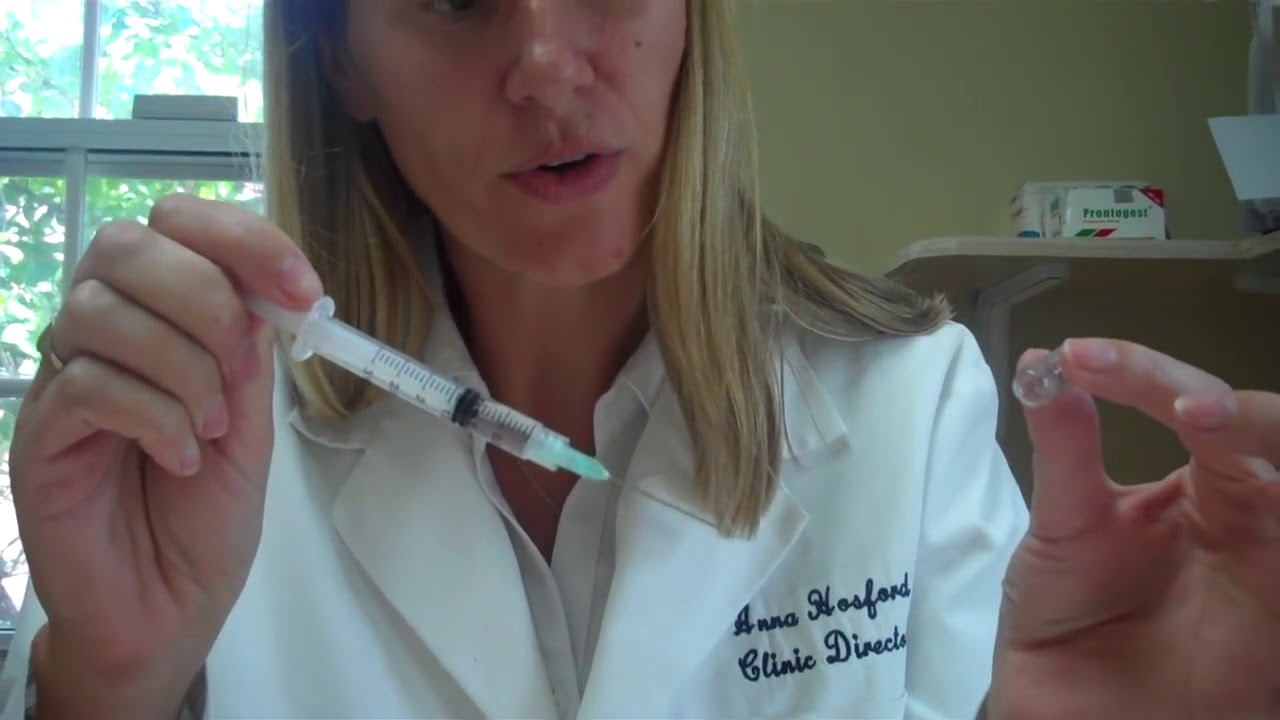 Mixing Menopur Injection Video Instructions for Mixing and Injecting