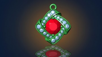 How to make 3D gemvision jewelry design matrix || Design Channel