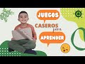 6 JUEGOS CASEROS PARA NIÑOS CON RECICLAJE / Manualidades para Niños de 5 a 8 años