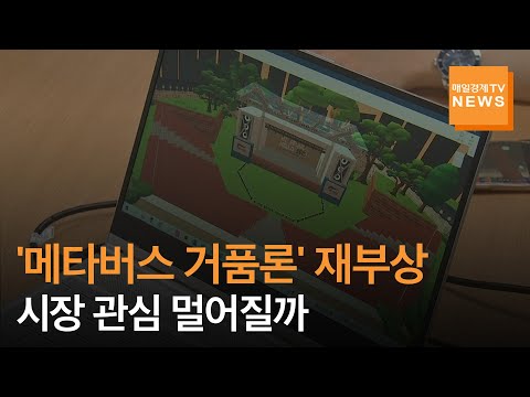 매일경제TV 뉴스 메타버스 거품론 재부상 시장 관심 멀어질까 