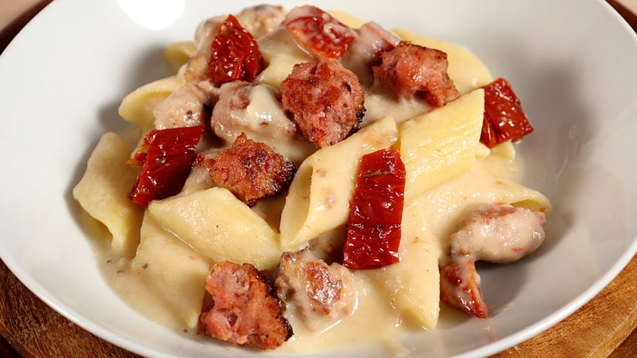 Топ-рецепт готов за несколько минут! Паста с кремом из цветной капусты