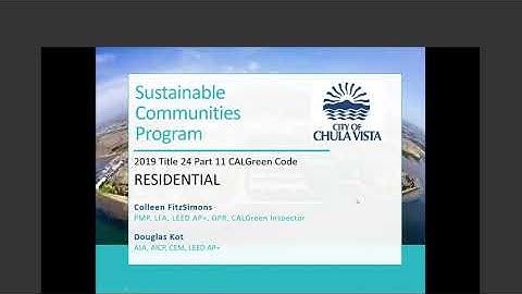 CALGreen Residential Code