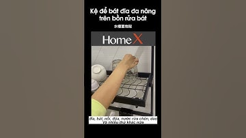 Kệ để bát đĩa đa năng trên bồn rửa bát #homex #vietnam #shorts