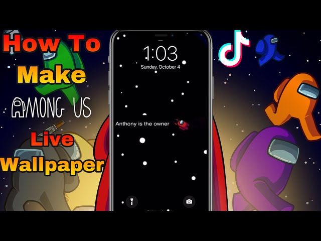 Among us wallpaper tutorial 