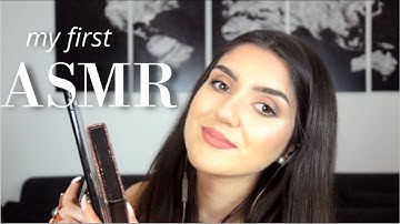 My First ASMR Video 🌙 Tapping & Whispering I Blue Yeti