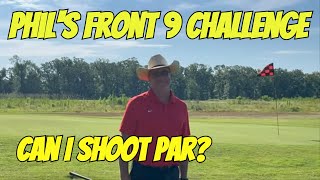 "Golfing the Front 9 at Idabel Country Club | Can This Oklahoma Cowboy Shoot Par?"