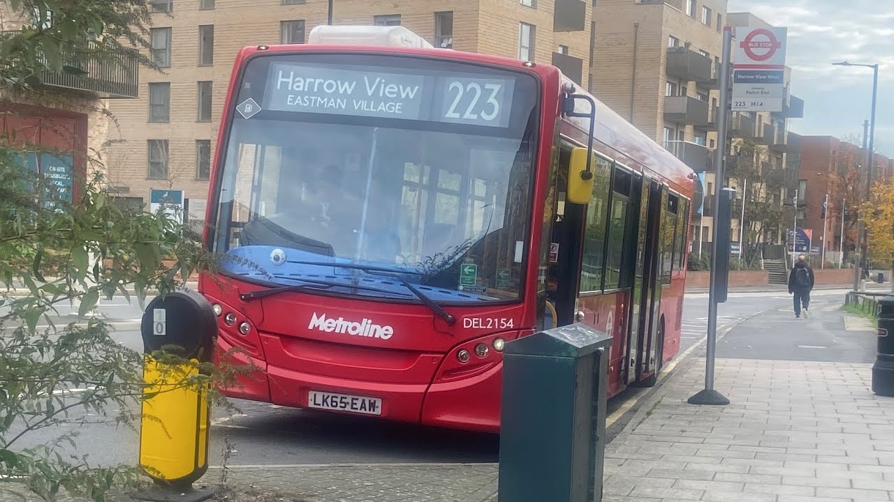Journey on Route 223 | DEL2154 (LK65EAW) - YouTube