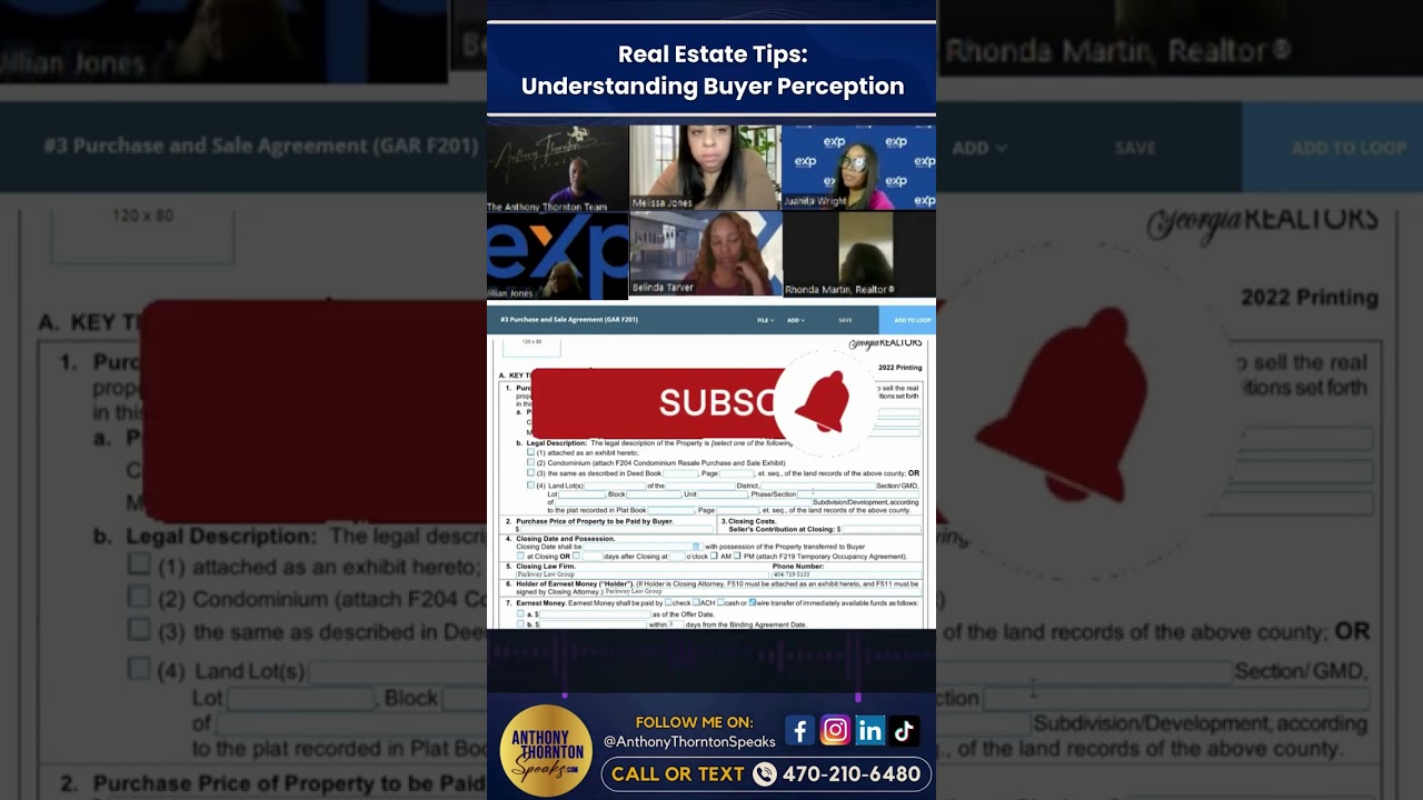 Real Estate Tips: Understanding Buyer Perception