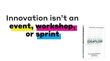 IDEAFLOW: The Only Business Metric That Matters with Jeremy Utley and Perry Klebahn