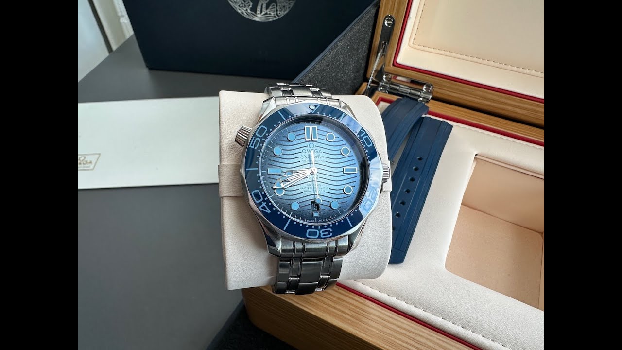 Omega Seamaster Diver 300m 75th Anniversary 'Summer Blue' 210.30.42.20