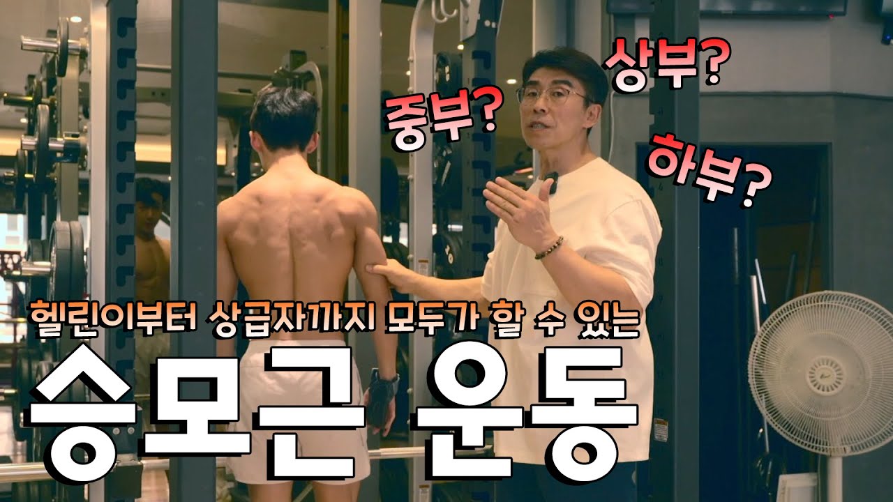 🚀승모근의 모든것!--김명섭관장과 함께하는 쉽고 재미있는 승모근이야기!