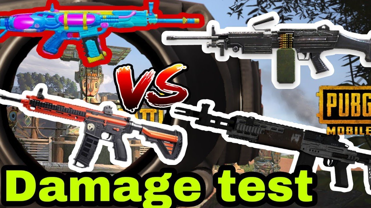 Pub g mobile all guns damage test new video YouTube