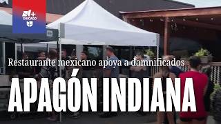 Mexican restaurant offers free food to families affected by power outages in Lake Station