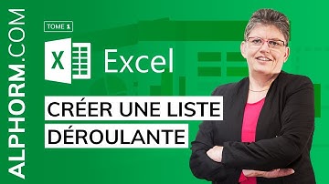 Comment créer une liste déroulante Excel - Tuto Excel 2016