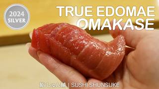 Best 255 Silver-Awarded True Edomae Sushi Omakase for Everyone to Visit Sushi Shunsuke