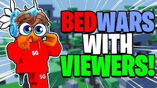 KIT GIVEAWAYROBLOX BEDWARS CUSTOMS LIVE