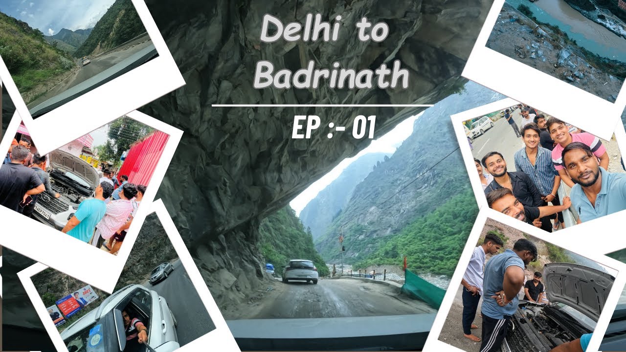 Delhi to badrinath road trip by car // Rasta etna kharab ki gadi do