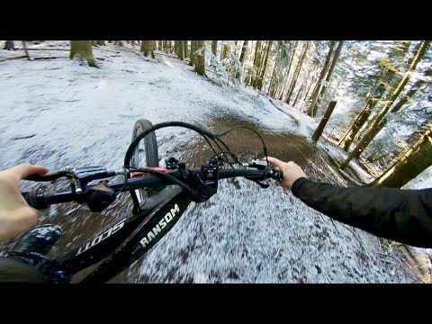 Fresh Snow on the local track