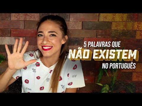 Vídeo: Palavras Em Espanhol Que Não Possuem Equivalentes Em Inglês