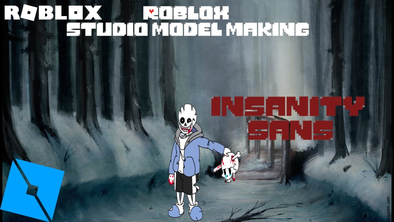Roblox Studio Model Making - Killer Sans 