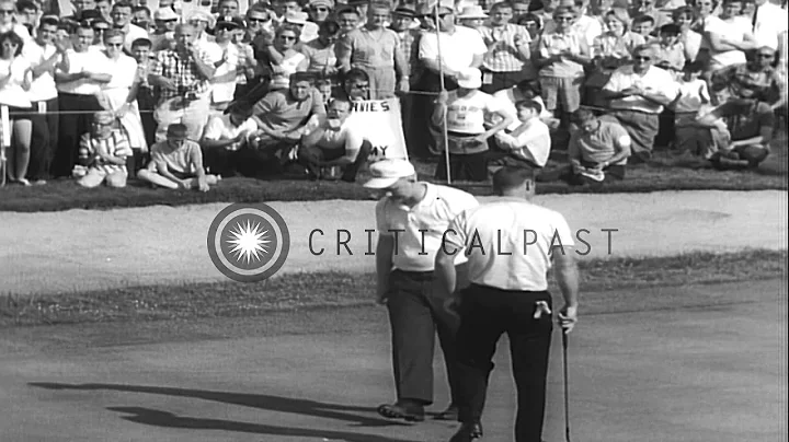 Arnold Palmer wins Western Open Golf Cup in Beverl...