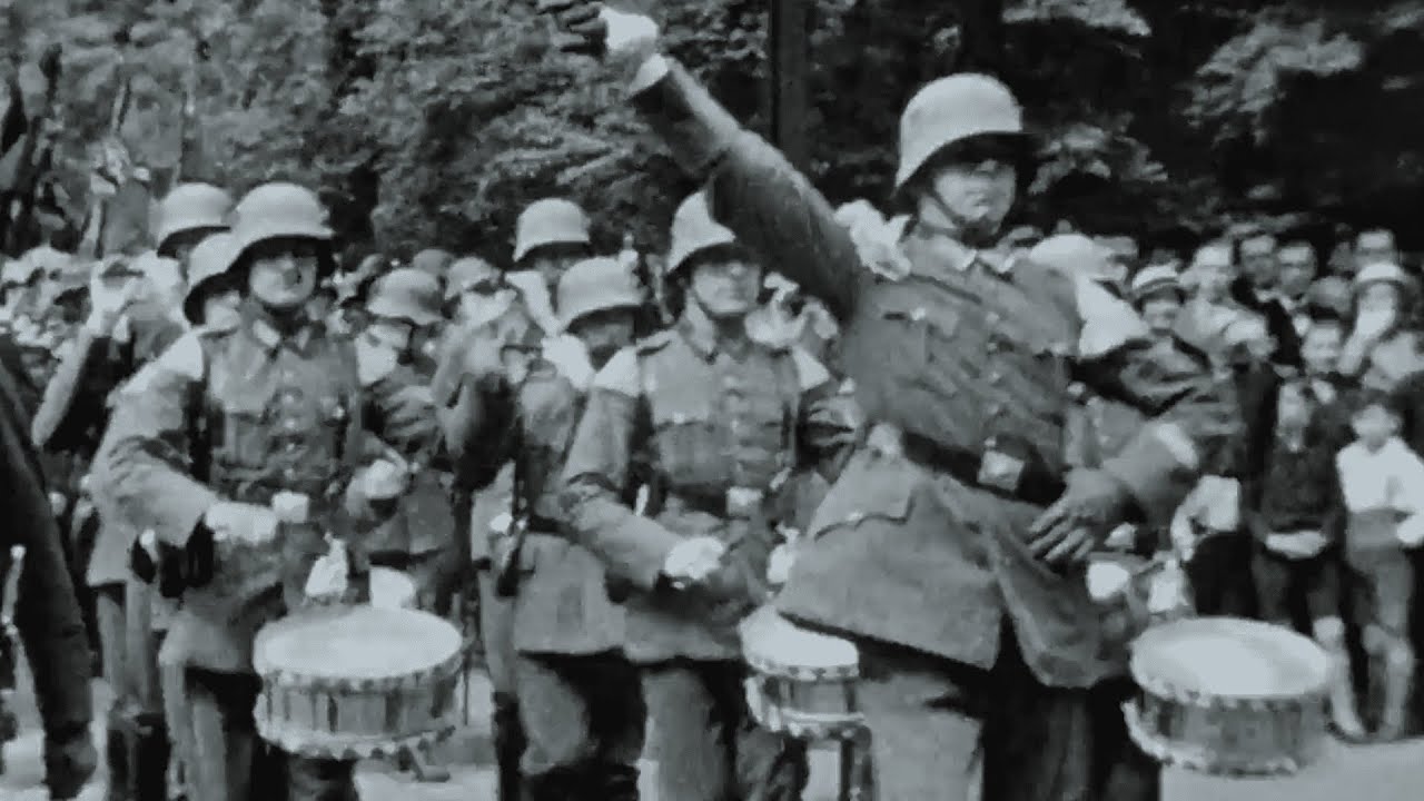 Frei weg! – Немецкий марш [Редкие исторические кадры немецкой армии]