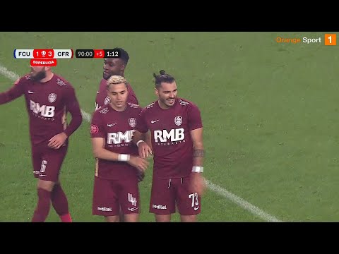 REZUMAT | FCU Craiova - CFR Cluj 1-3. Clujenii câștigă lejer și pun presiune pe Rapid și FCSB