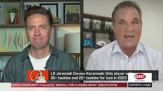 Brian Baldinger on Jeremiah Owusu-Koramoah's Fit With the Browns Defense - Sports4CLE, 5/31/24