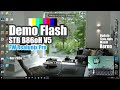 Demo Flash STB V5 dari awal sampai akhir FW Realunix Pro UBT