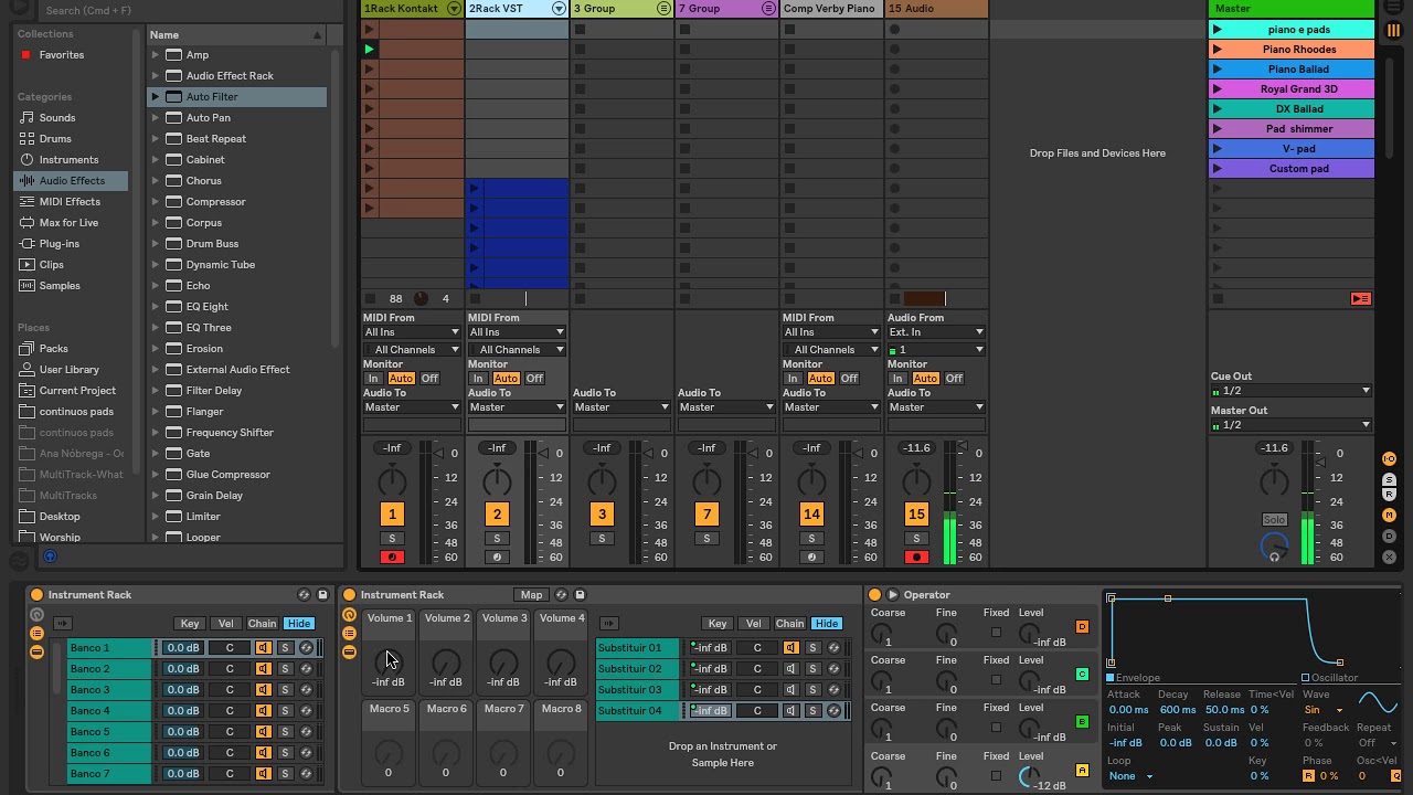 Como usar ABLETON LIVE pra tocar ao vivo - YouTube