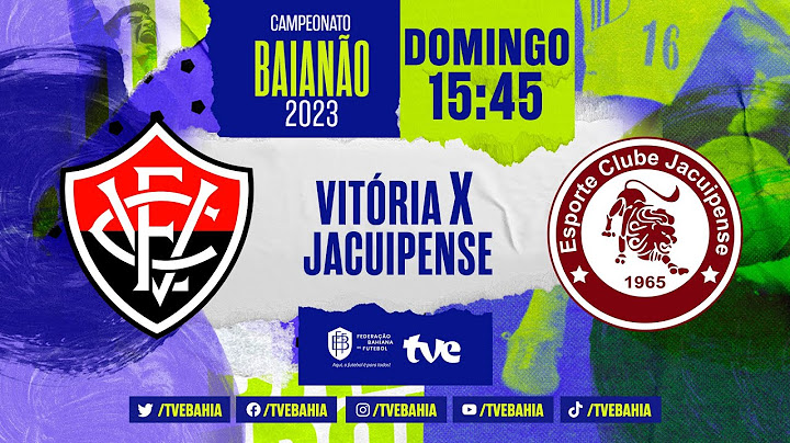 VITÓRIA 1 X 1 JACUIPENSE | PARTIDA COMPLETA | #BaianãoNaTVE