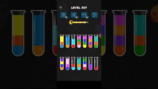 How to complete 507 Level water color sorting game 2023