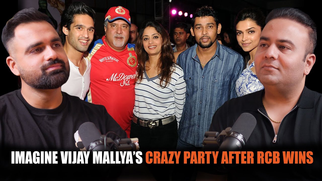 If Vijay Mallya Hosted RCB’s Trophy Party, This Is What Would Happen! 😳