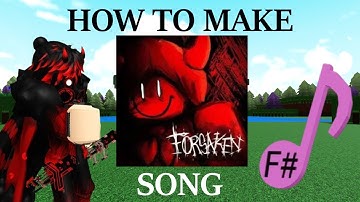 🎵 How to make Forsaken Plead Song in Build a Boat for Treasure ROBLOX