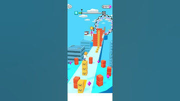 🟥  Cube Surfer  🟨 🟦 🟩  Level 5 Passable Gameplay Android iOS #CubeSurfer #Shorts