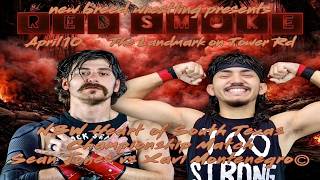 NBW (Red Smoke) (Heart Of South Texas Championship Match) Sean Jones vs Xavi Montenegro